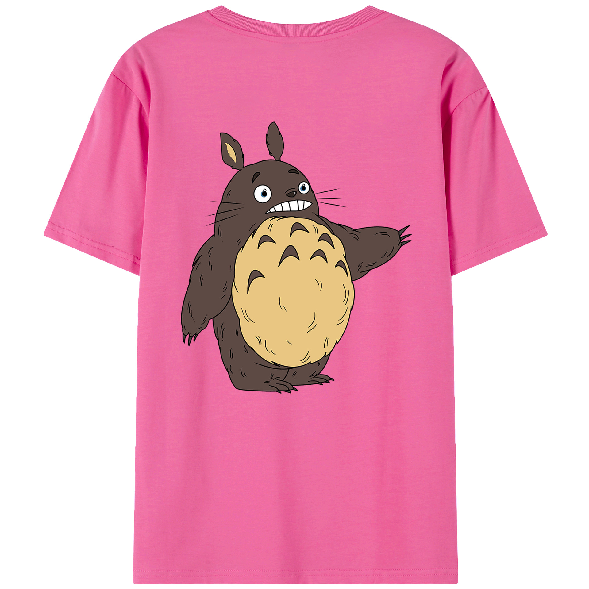 （画像用） となりのトトロ 草壁メイ 草壁サツキ My Neighbor Totoro Satsuki Kusakabe Mei Kusakabe レディース半袖Tシャツ(バックプリント)